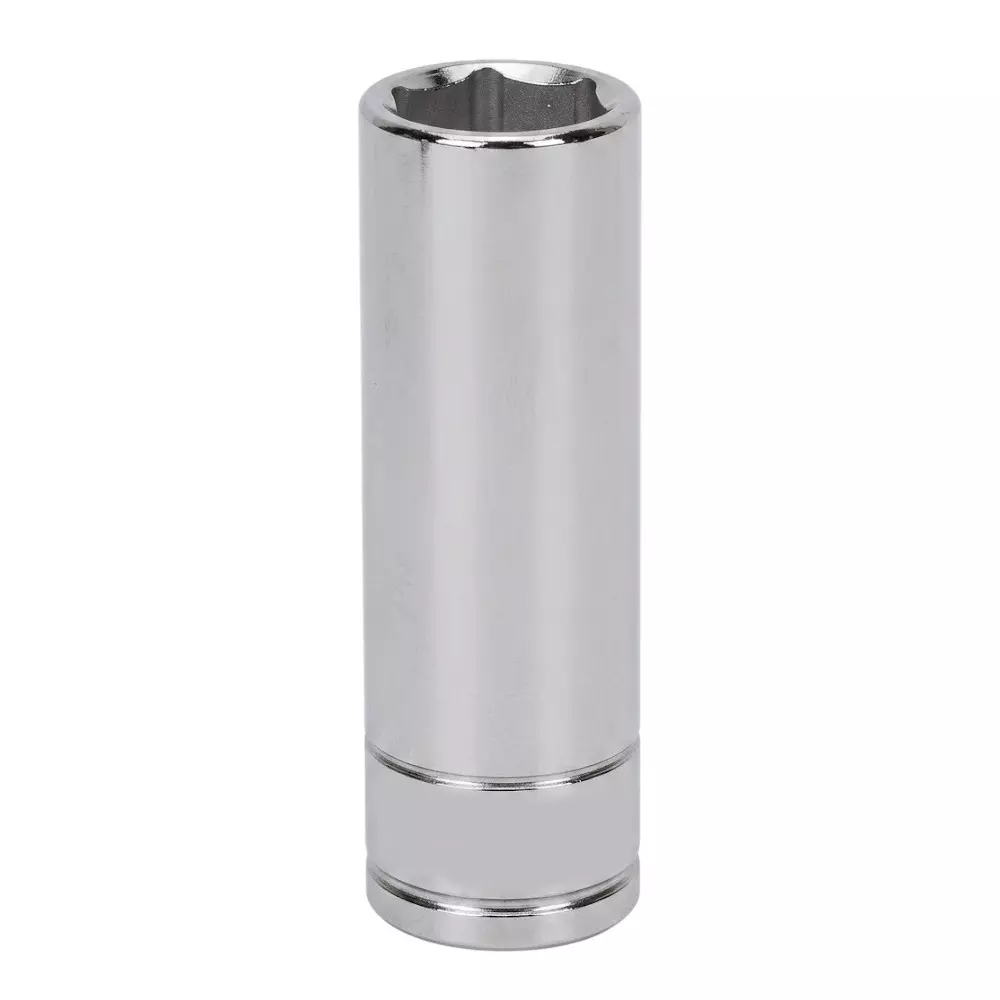 Blue-Point 1/2 inch (12.7 mm) Drive Long Socket Alloy Steel Body, Size 17 mm and Length 76 mm, BLPLM1217L