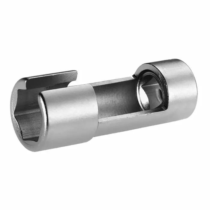 Facom 1/2 inch Drive 22mm Lambda Probe Wrench and Sockets, 6 point, 85 mm Overall Length, D.145A