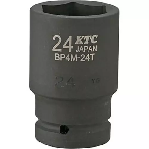 Ktc Semi-Deep Impact Socket 52 mm OL 12.7 mm Sq. Drive, BP4M-24T