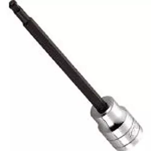 Ktc Long Ball Point Hexagon Bit Socket 9.5 mm Sq. Drive, BT3-08BPL
