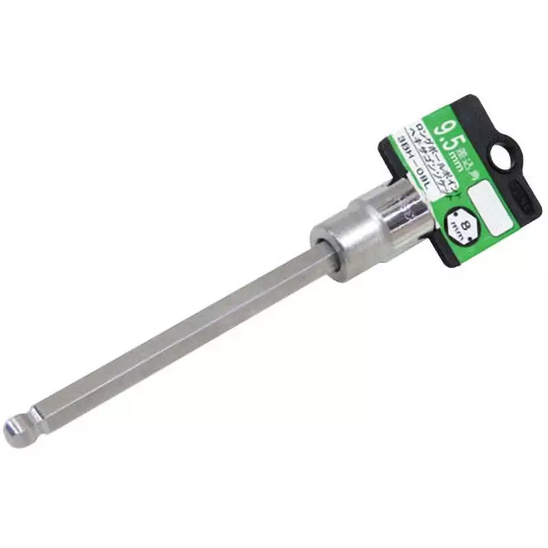 TONE Ball Point Hexagon Socket Long Type 9.5 mm, 3BH-08L