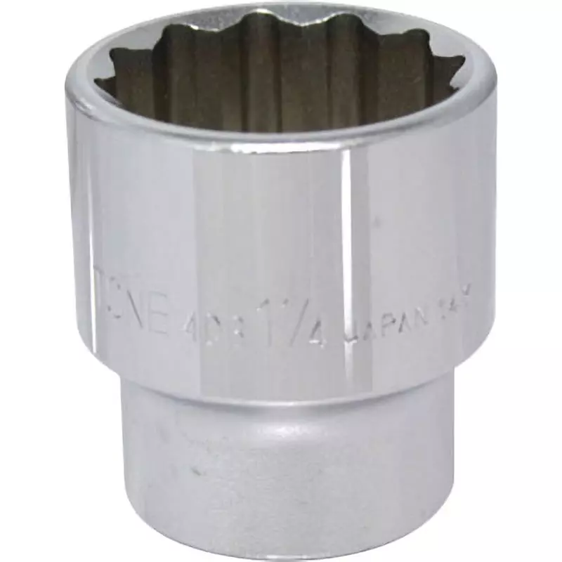 TONE Socket 12-Square Type, inch Size 12.7 mm, 4DB-40