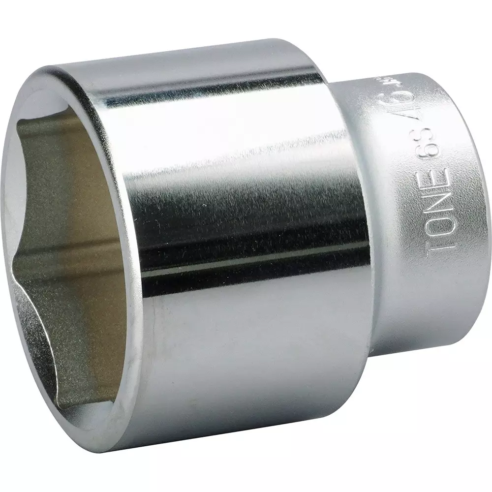 TONE Socket 6 Corners Hexagon Type 19 mm Square Drive, 6S-46