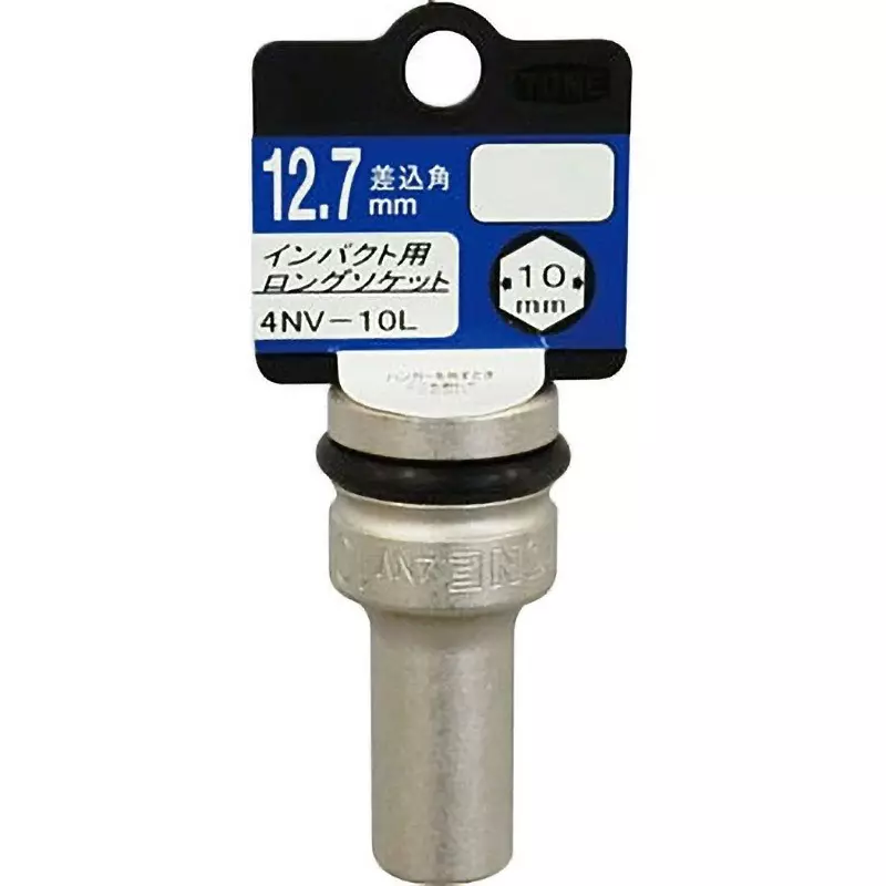 TONE Long Socket For Impact Electroless Nickel Plating 12.7 mm, 4NV-34L