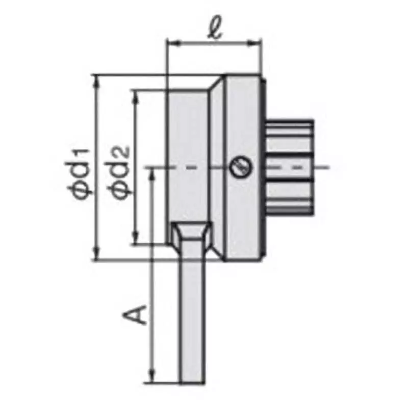 TONE Lever Socket 27 mm Size 82.5 mm Hex Size Black, 20UR27T