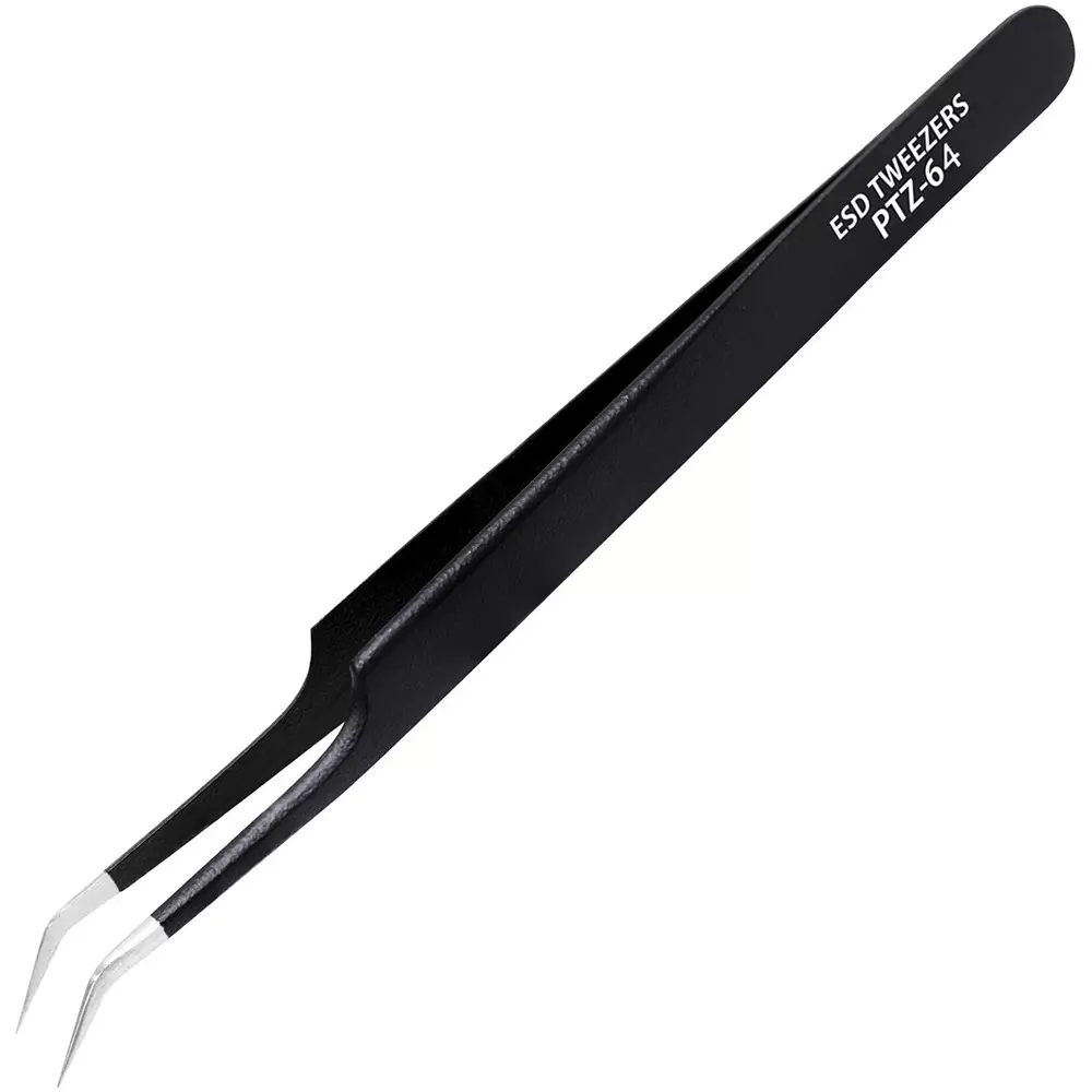 Engineer ESD Tweezer 122 mm Overall Length, PTZ-64
