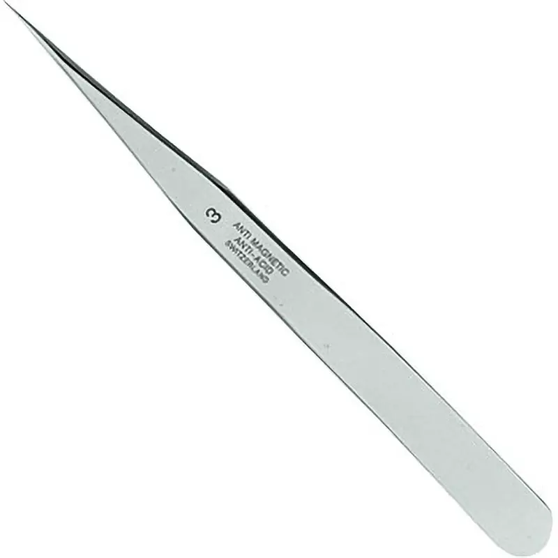 KEIBA Precision Tweezer 120 mm Size, TS-3-S