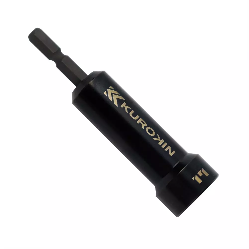 FUJIYA Semi-Long Socket 17 mm Hex Size Across Flats, 512-17-BG