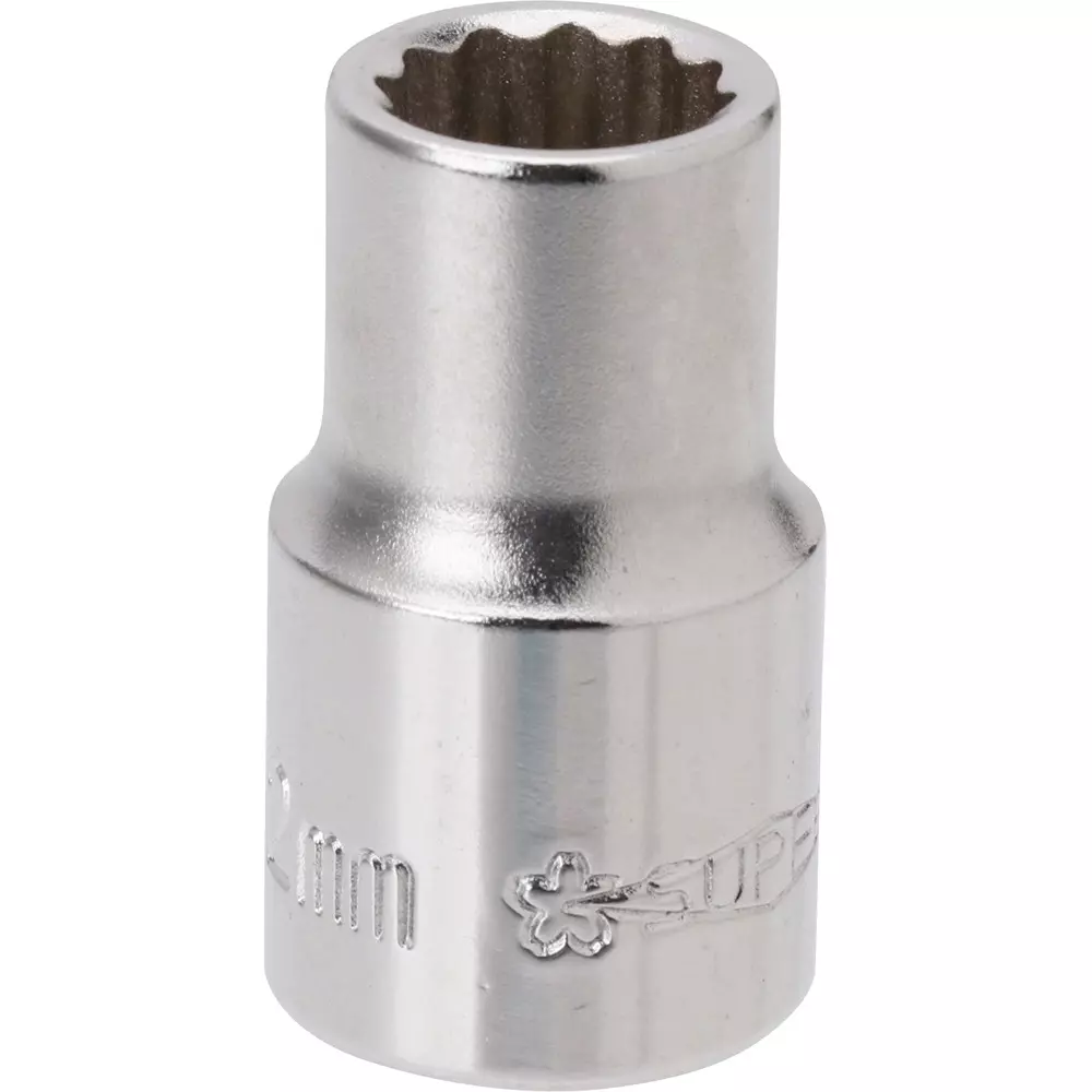 Super Tool Socket for Socket Wrench Chromium Vanadium Steel, NHS412