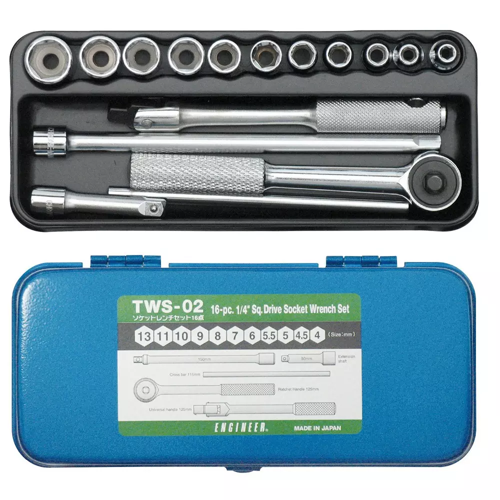 Engineer Socket Wrench Set, TWS-02