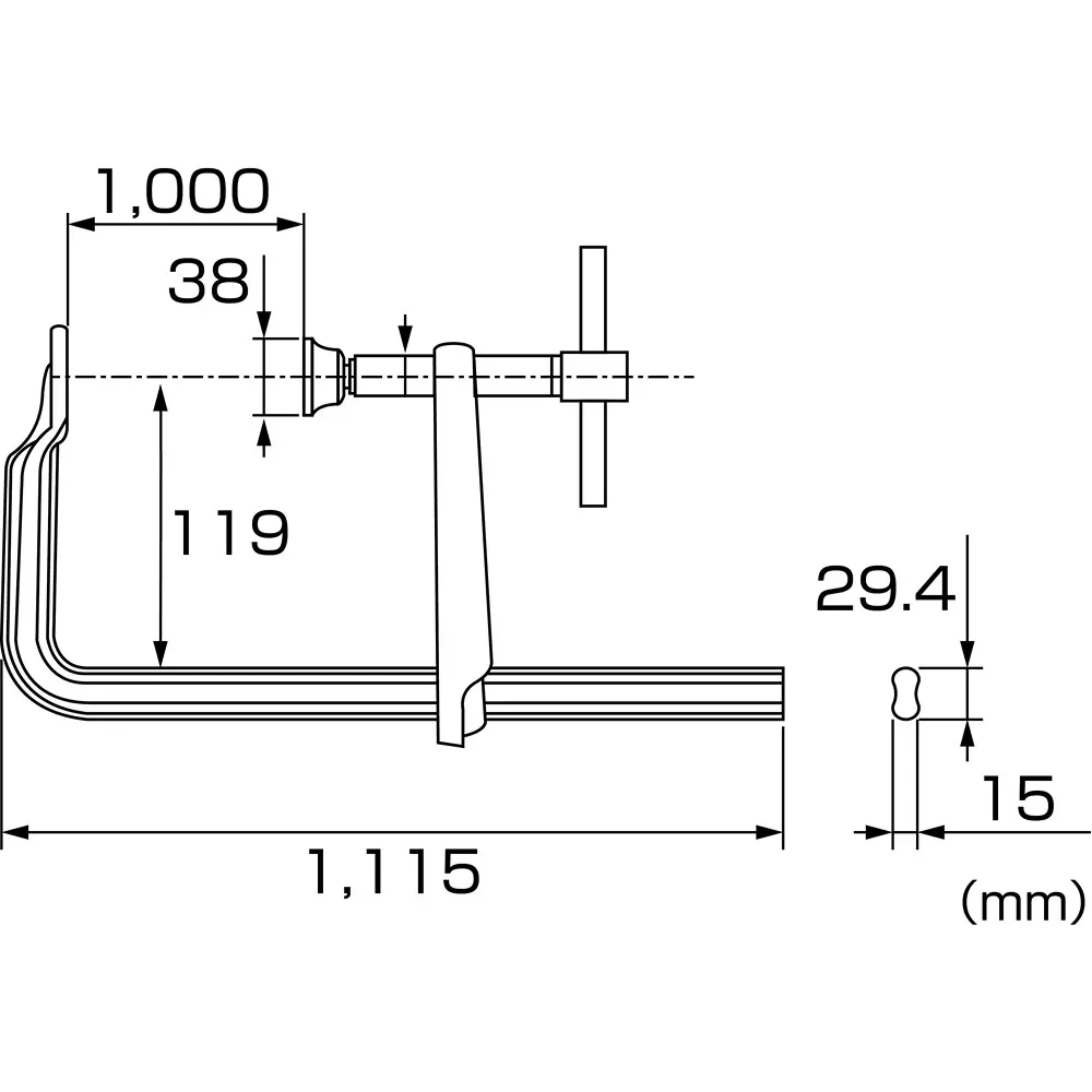 lobster-lobtex-vise-bar-handle-bh10012a