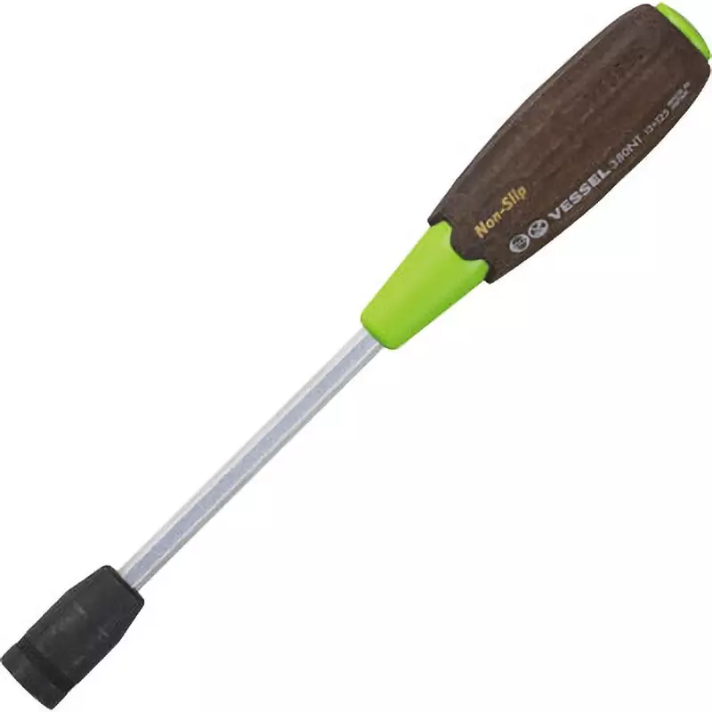 Vessel Hex Socket Screwdriver 233 mm Overall Length Socket Tip, B380NT H13X125