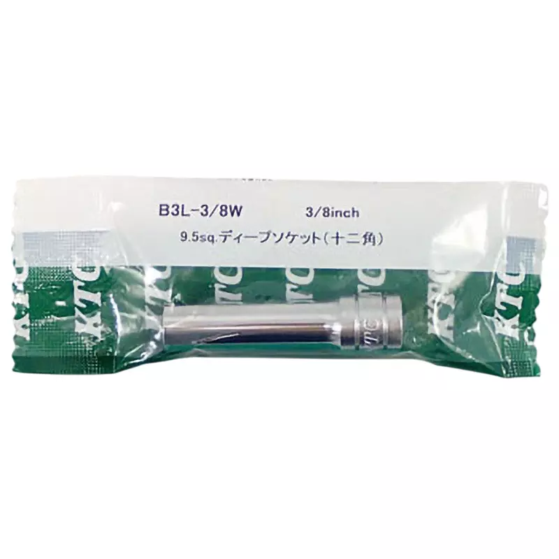 Ktc 12 Corners Deep Socket 9.5 mm Sq. Drive, B3L-3/8W