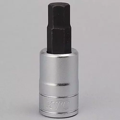 Ktc Short Hexagon Bit Socket 9.5 mm Sq. Drive, BT3-09S