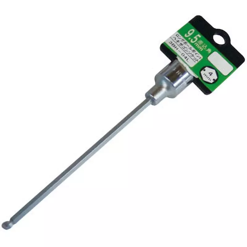 TONE Ball Point Hexagon Socket Long Type 9.5 mm, 3BH-04L