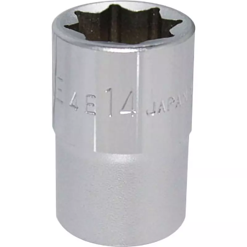 TONE Socket 8 Corners Octagon Type 12.7 mm Square Drive, 4E-23