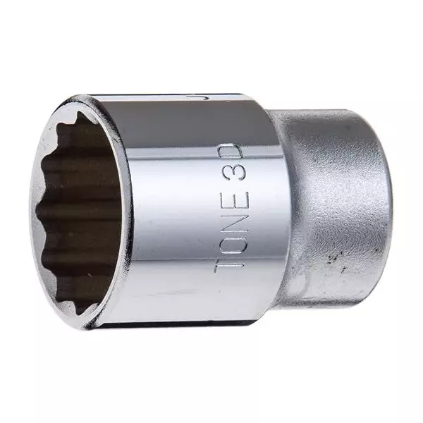 TONE Socket 12 Angles 9.5 mm Square Drive and 8 mm Length, HP3D-08