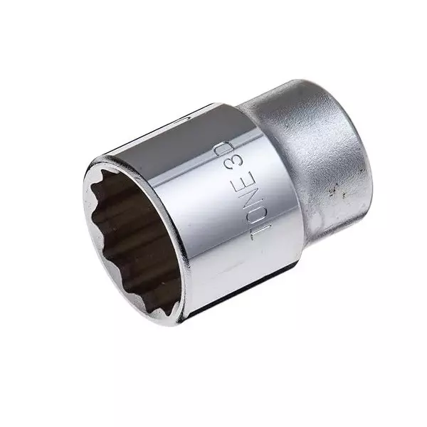 TONE Socket 12 Angles 9.5 mm Square Drive and 17 mm Length, HP3D-17