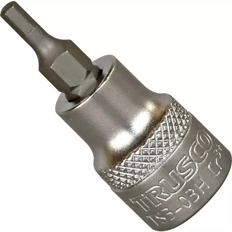 TRUSCO Hexagon socket Chrome Vanadium Steel 3 mm Hex Size, TS3-03H