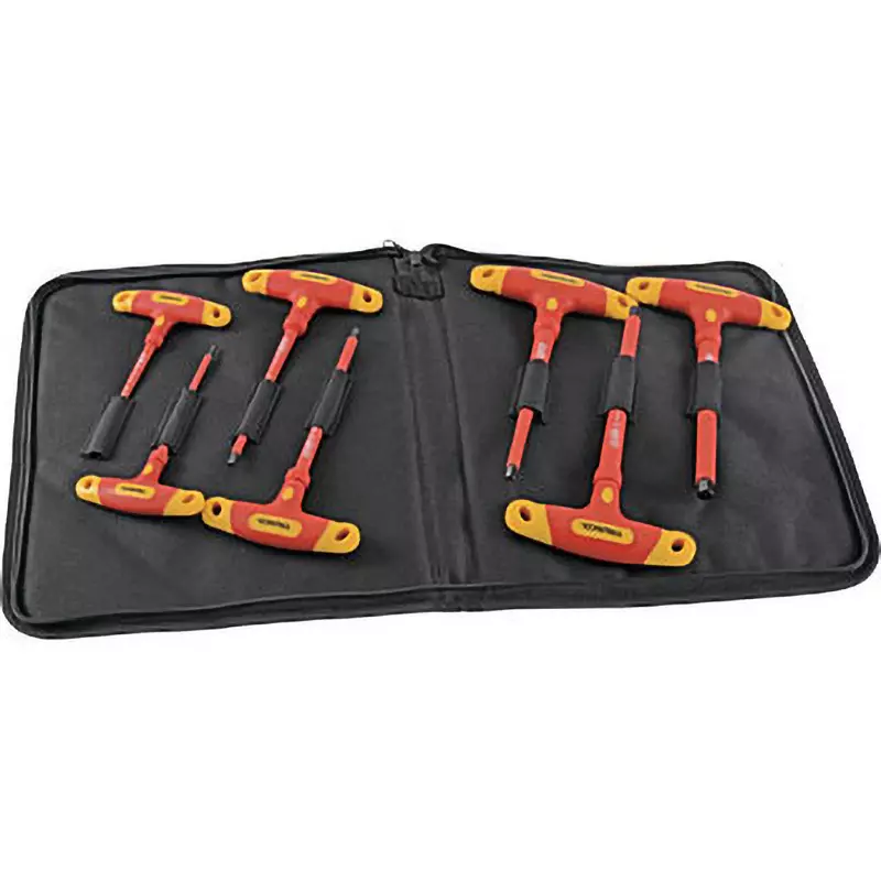 TRUSCO Hex Wrench Hexagonal Tip, TZTR-7S (Pack of 7 Pcs)