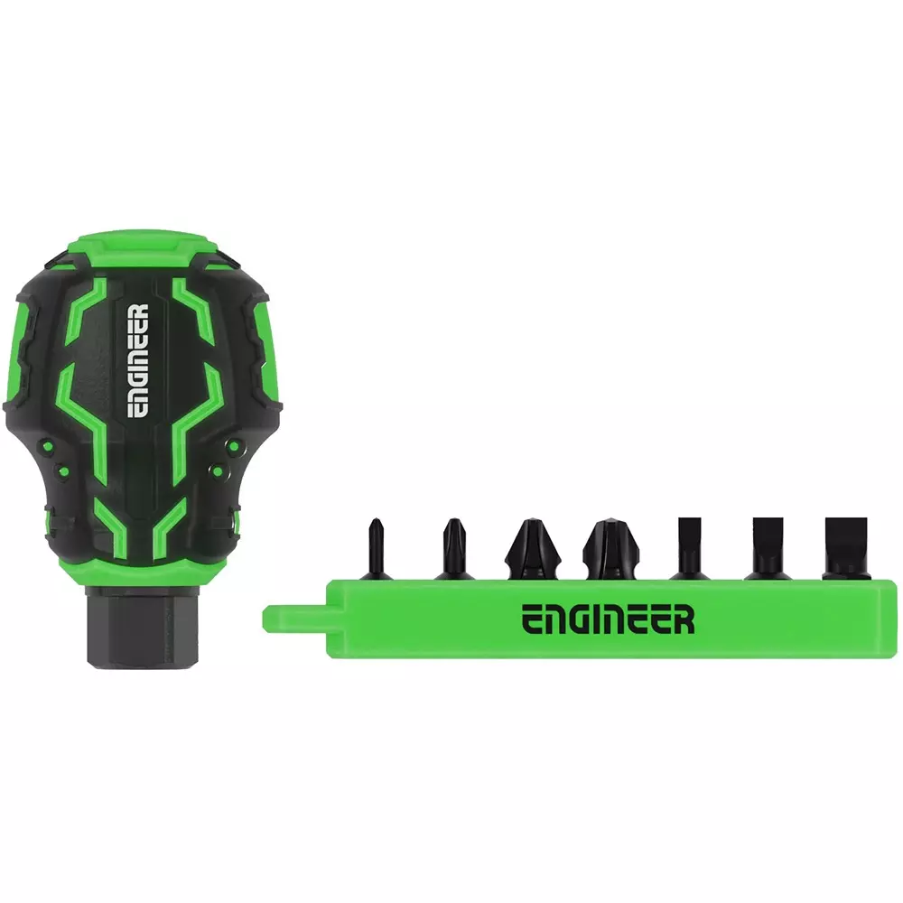 Engineer Stubby Drive 63.5 mm Overall Length, DZ-91 (Pack of 8 Pcs)