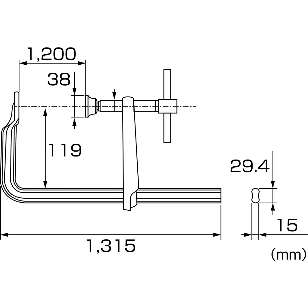 lobster-lobtex-vise-bar-handle-bh12012a