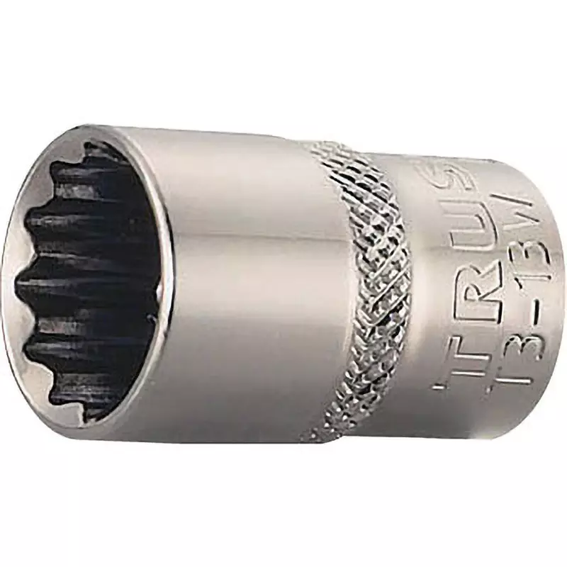 TRUSCO Standard Type Socket 19 mm Hex Size, T3-19W