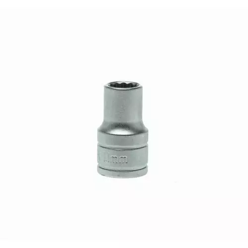 Teng Tools 1/2 inch Drive 11 mm Standard Socket, 12 Point, 38 mm Overall Length, M120511-C