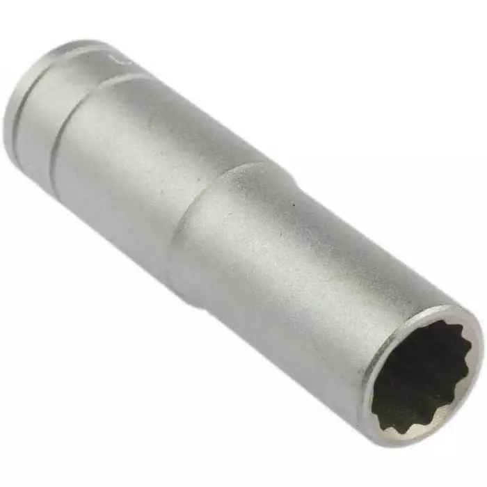 Teng Tools 1/2 inch Drive 14 mm Deep Socket, 12 Point, 79 mm Overall Length, M120614-C