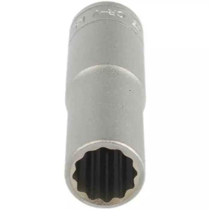 Teng Tools 1/2 inch Drive 14 mm Deep Socket, 12 Point, 79 mm Overall Length, M120614-C