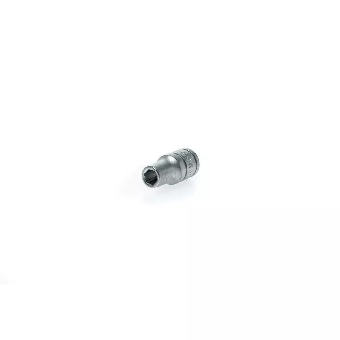 Teng Tools 1/4 inch Drive 5.5 mm Standard Socket, 6 Point, 25 mm Overall Length, M1405055-C