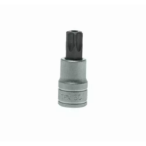 Teng Tools 1/2 inch Drive Bit Socket, Tamperproof Torx Bit, T60, M121260-C