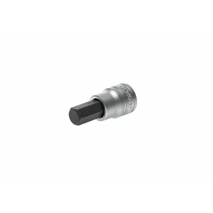 Teng Tools 3/8 inch Drive Bit Socket, Hex Bit, 12 mm, M381512-C