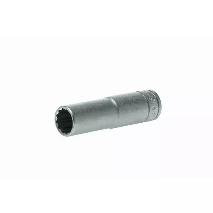 Teng Tools 1/2 inch Drive 15 mm Deep Socket, 12 Point, 79 mm Overall Length, M120615-C