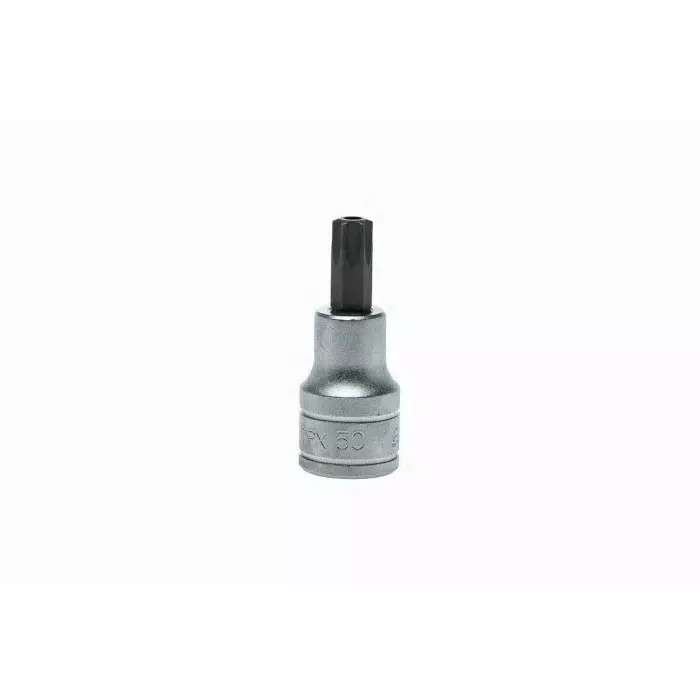 Teng Tools 1/2 inch Drive Bit Socket, Tamperproof Torx Bit, T50, M121250-C