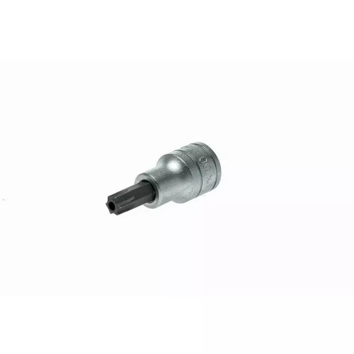 Teng Tools 1/2 inch Drive Bit Socket, Tamperproof Torx Bit, T50, M121250-C