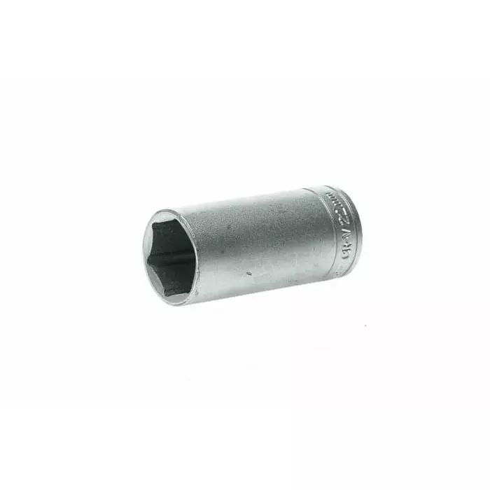 Teng Tools 3/8 inch Drive 22 mm Deep Socket, 6 Point, 45.5 mm Overall Length, M380622-C