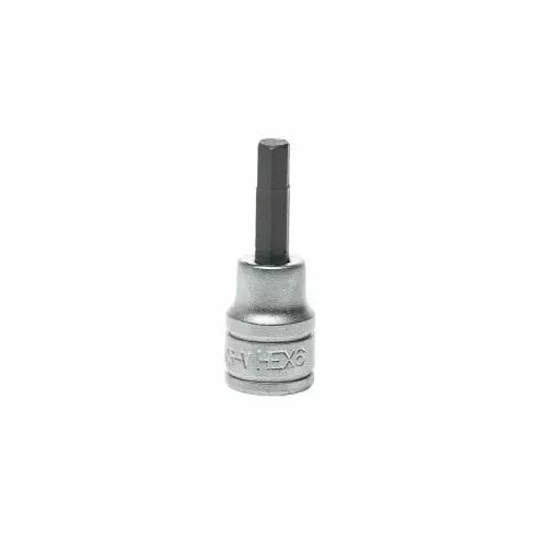 Teng Tools 3/8 inch Drive Bit Socket, Hex Bit, 6 mm, M381506-C