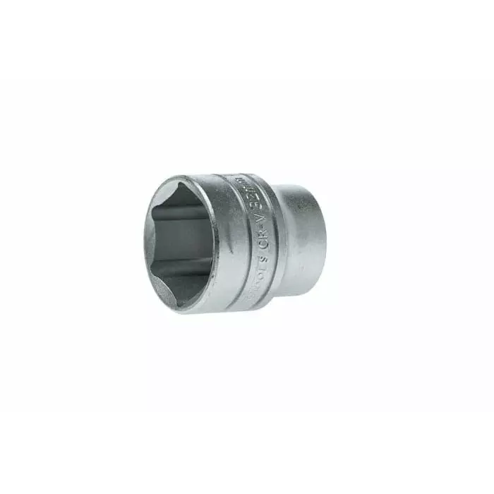Teng Tools 1/2 inch Drive 32 mm Standard Socket, 6 Point, 43 mm Overall Length, M1205326-C