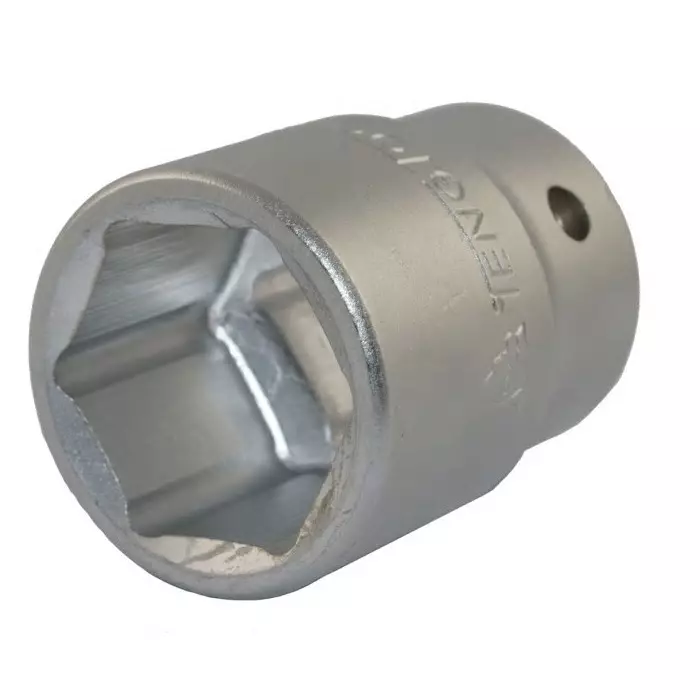 Teng Tools 3/4 Drive 34 mm Standard Socket, Hex Bit, 56 mm Overall Length, M3405346-C