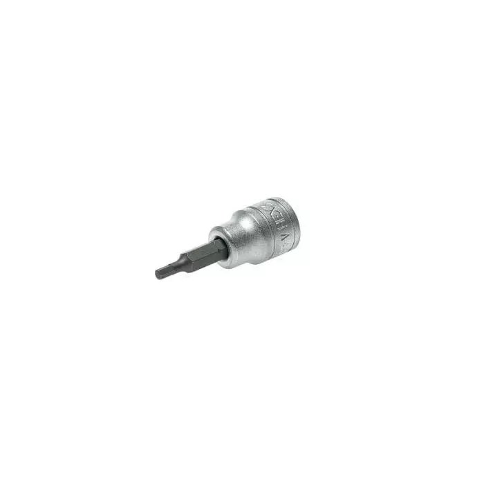 Teng Tools 3/8 inch Drive Bit Socket, Hex Bit, 3 mm, M381503-C