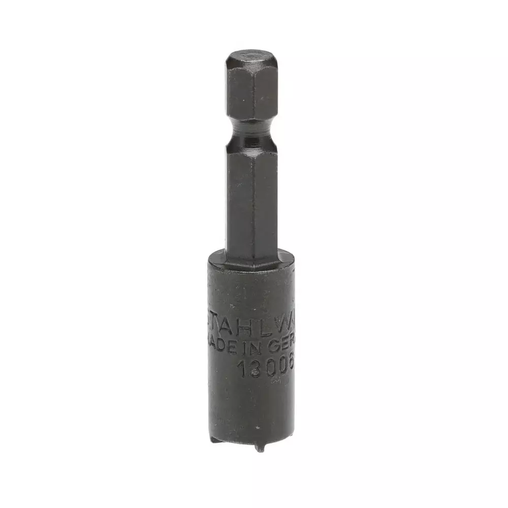 STAHLWILLE 1/4 in Drive Bit Socket, Hex Bit, 6.3 mm, 50 mm Overall Length, 8230001