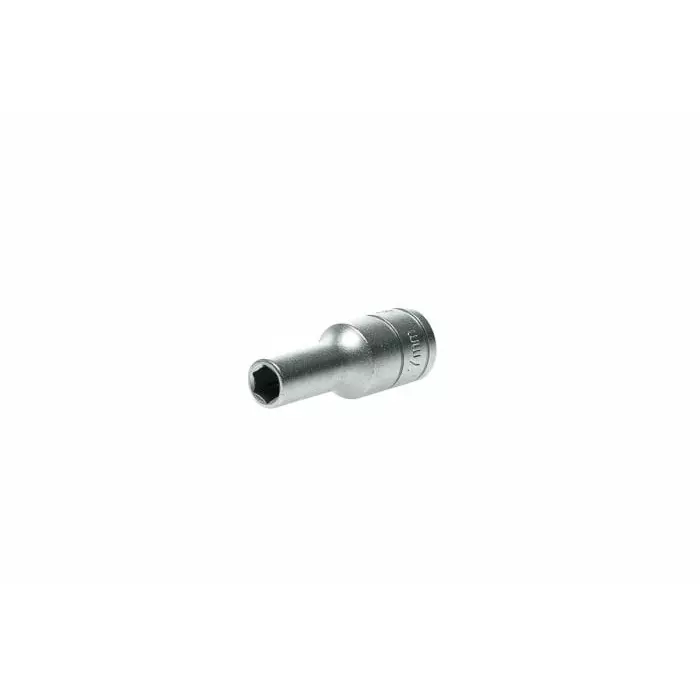 Teng Tools 3/8 inch Drive 7 mm Deep Socket, 6 Point, 45.5 mm Overall Length, M380607-C