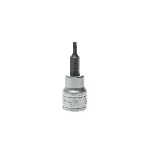 Teng Tools 3/8 inch Drive Bit Socket, Tamperproof Torx Bit, T10, M381210-C