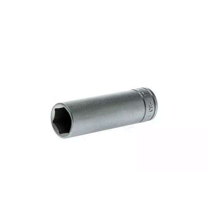Teng Tools 1/2 inch Drive 17 mm Deep Socket, 6 Point, 79 mm Overall Length, M1206176-C