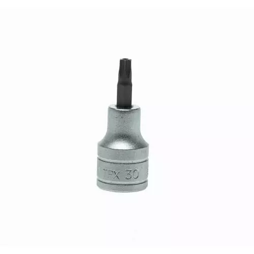 Teng Tools 1/2 inch Drive Bit Socket, Tamperproof Torx Bit, T30, M121230-C