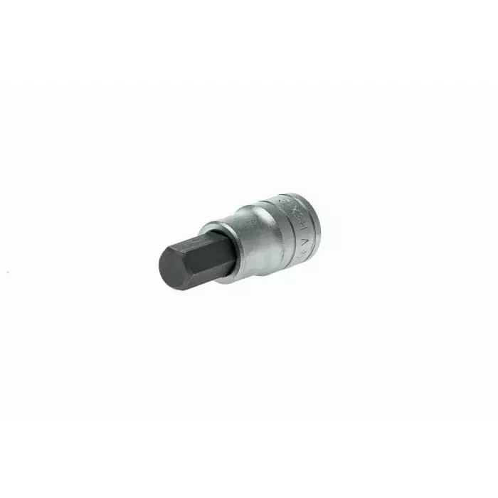 Teng Tools 1/2 inch Drive Bit Socket, Hex Bit, 12 mm, M121512-C
