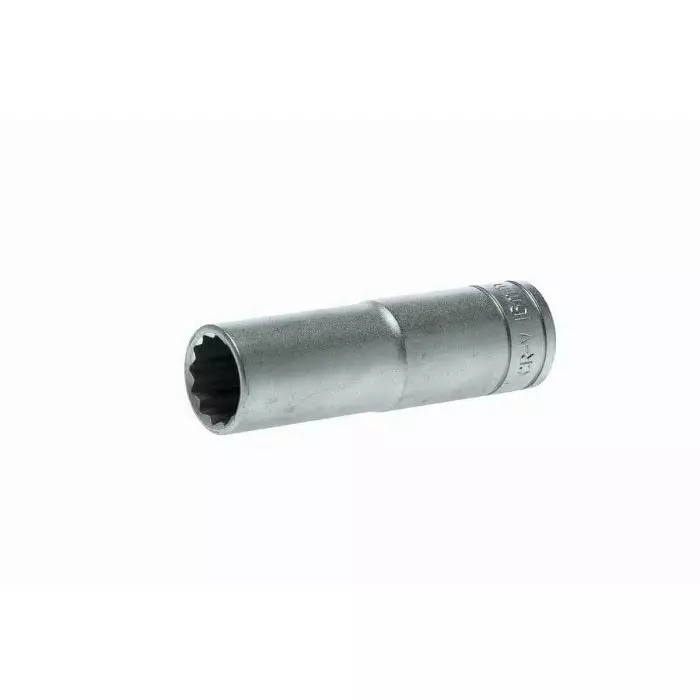 Teng Tools 1/2 inch Drive 16 mm Deep Socket, 12 Point, 79 mm Overall Length, M120616-C