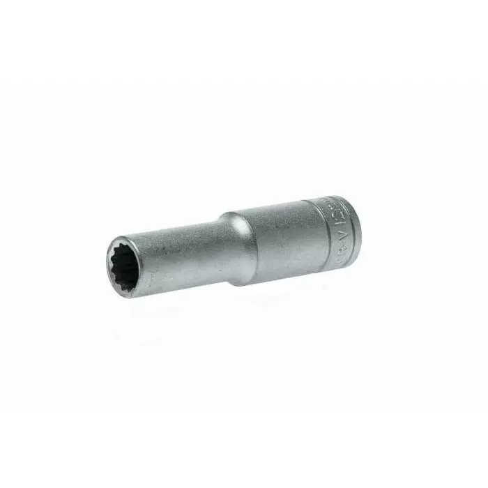 Teng Tools 1/2 inch Drive 12 mm Deep Socket, 12 Point, 79 mm Overall Length, M120612-C