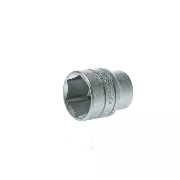 Teng Tools 1/2 inch Drive 28 mm Standard Socket, 6 Point, 43 mm Overall Length, M1205286-C